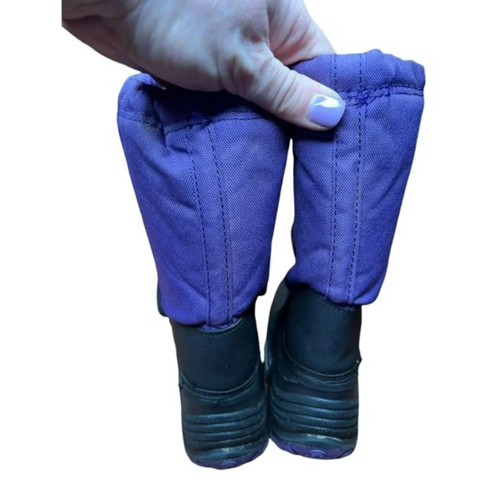Kamik Insulated Winter Boots Purple Size 4 Big Kid